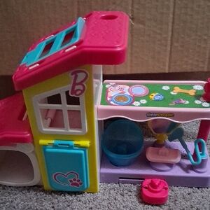 Little People Pet Care Center - Pink, Blue, and Yellow